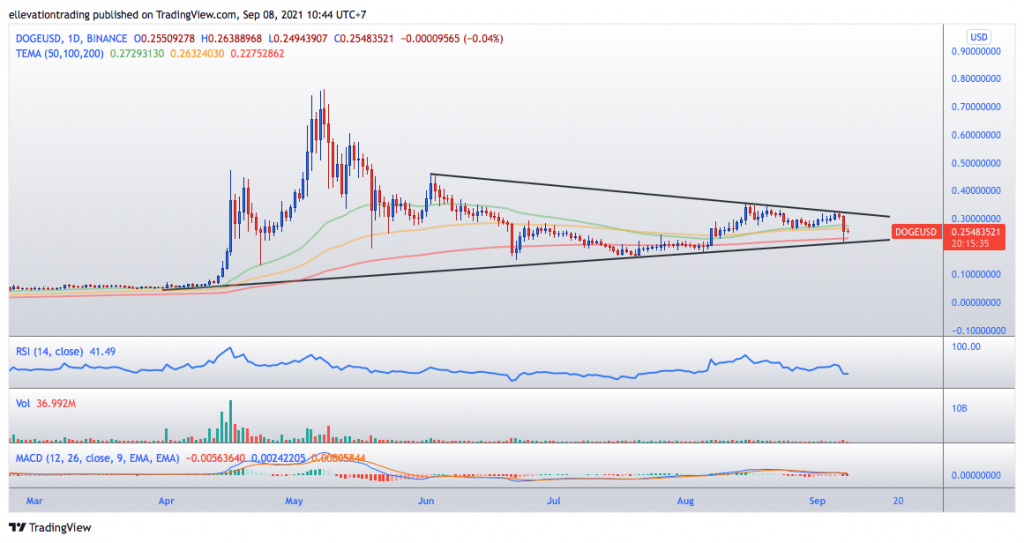 Dogecoin price