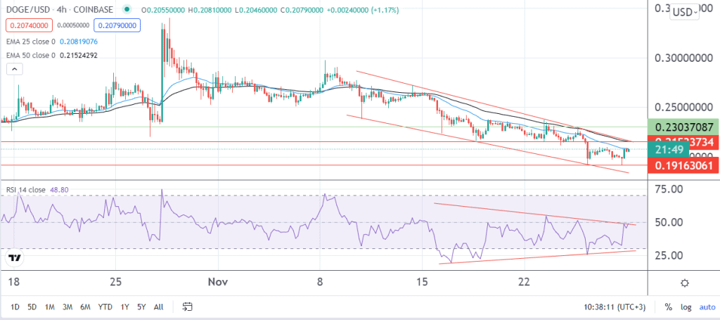 Dogecoin price