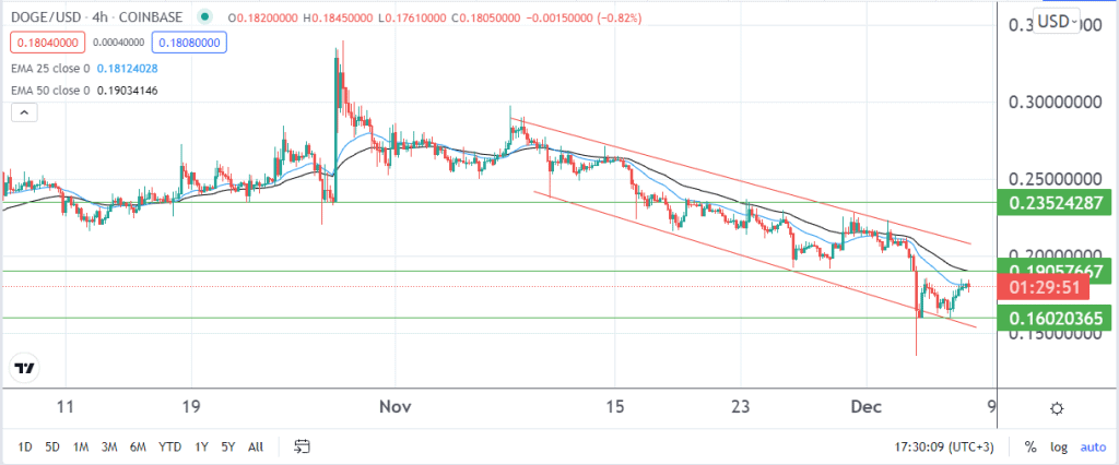 Dogecoin price