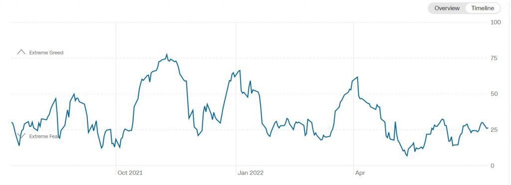 Fear and greed index