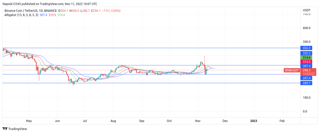 Binance coin price