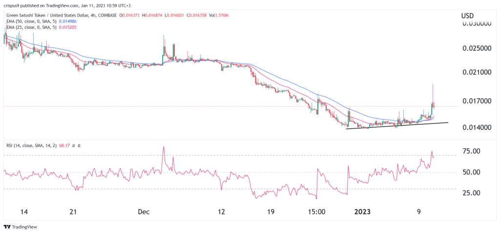 Green Satoshi Token